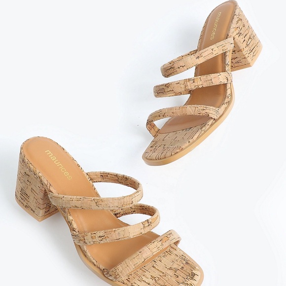 SuperCush Rachel Cork Block Heel size 10 - Picture 1 of 3